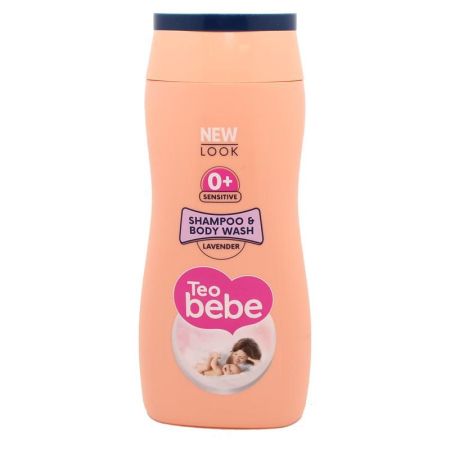 Шампоан и Душ гел 2в1 с екстракт от лавандула Teo bebe - 200 мл.