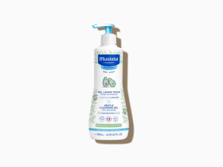Нежен измиващ гел с авокадо Mustela, 500 мл.