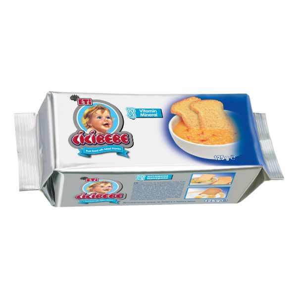Сухари "Чичи Бебе" Ети - 8+ месеца, 125 гр.