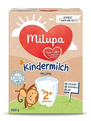  Milupa Kindermilch 2- Адаптирано мляко за деца над 24м+, 550 гр.