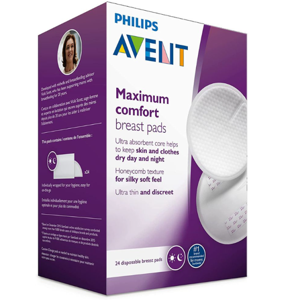  Philips Avent еднократни подплънки за гърди 24 бр.