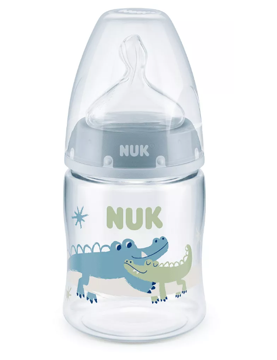 NUK First Choice РР Шише Temperature control силиконов биберон 0-6 месеца, 150мл.