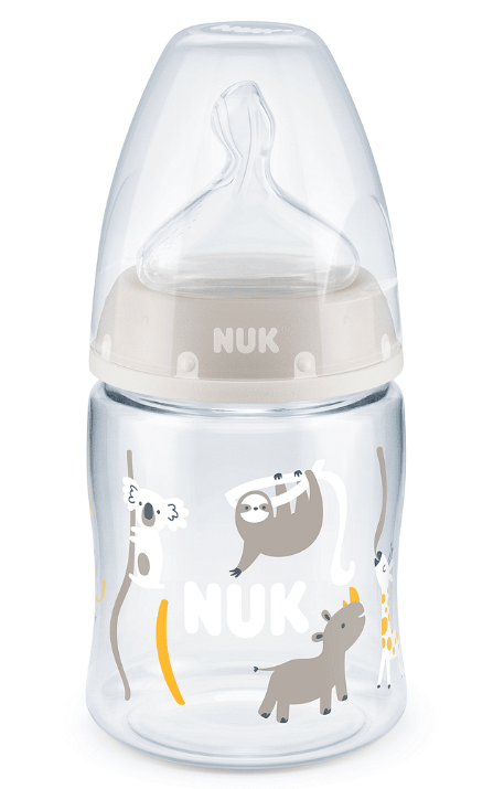 NUK First Choice РР Шише Temperature control силиконов биберон 0-6 месеца, 150мл. 