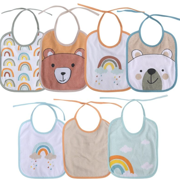 Лигавници с връзки Lorelli Baby Care - 7бр. 