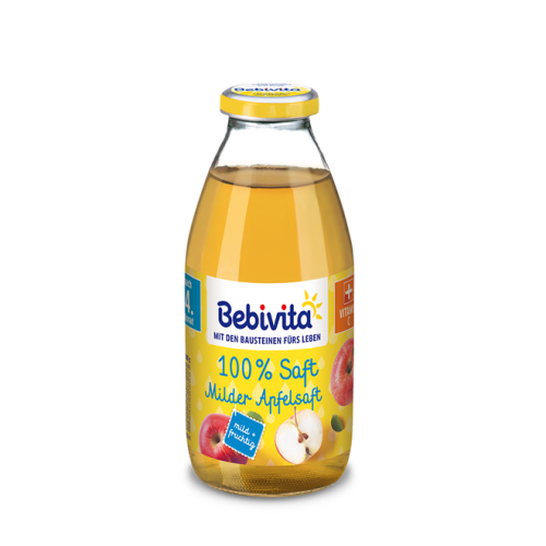  Сок меки ябълки Bebivita - 4+ месеца, 200 мл.