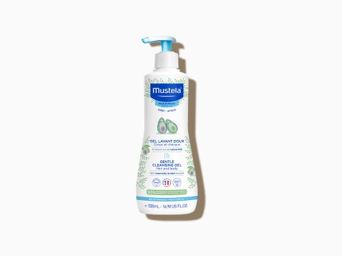 Нежен измиващ гел с авокадо Mustela, 500 мл.