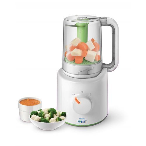 Комбиниран уред за готвене на пара с блендер, 2 в 1 Philips Avent - SCF870-22
