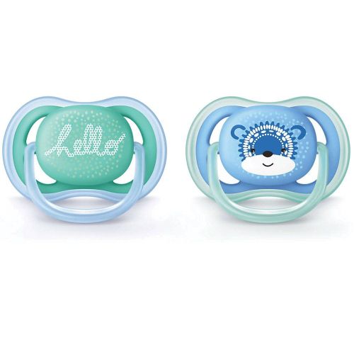  Philips Avent Ultra Air Силиконови ортодонтични залъгалки  момче, 6-18 месеца, 2 бр. 