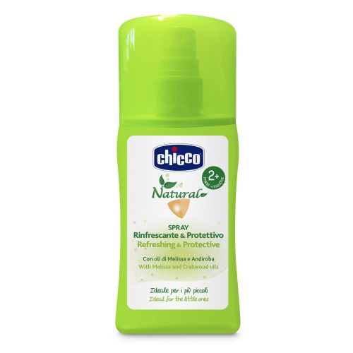 Освежаващ и защитен спрей против комари - Chicco, 100 мл.