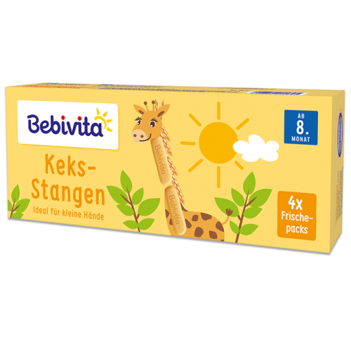 Бебешки бисквити Bebivita - 8+ месеца, 180 гр.