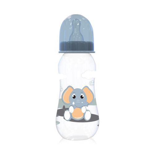 Шише Lorelli Baby Care Animals - 250 мл., 0+ месеца, Moonlight Blue
