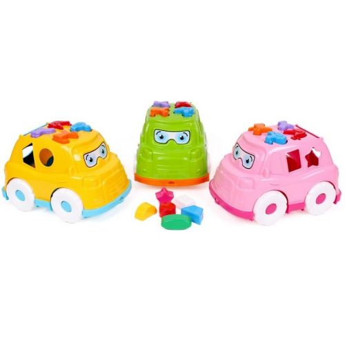 Сортер автобус - TechnoK toys, 3 цвята