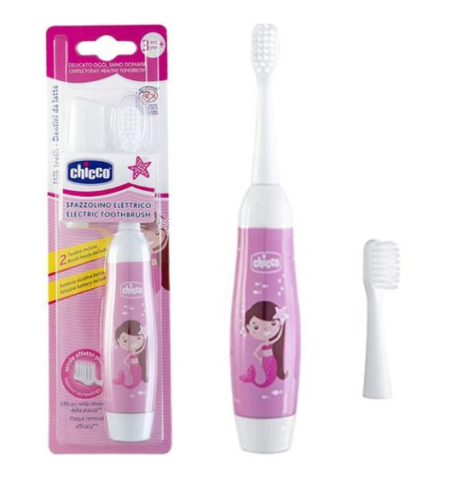  Електрическа четка за зъби  Chicco 3+ момиче