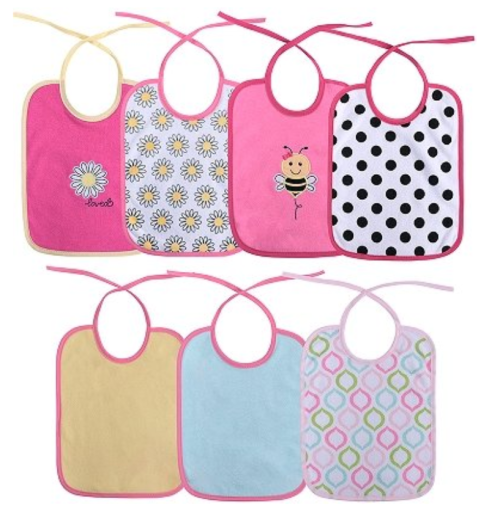 Лигавници с връзки Lorelli Baby Care - 7бр. 
