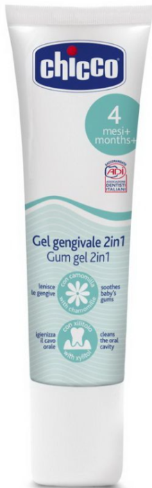 Мултифункционален гел за венци Chicco, 30 мл.